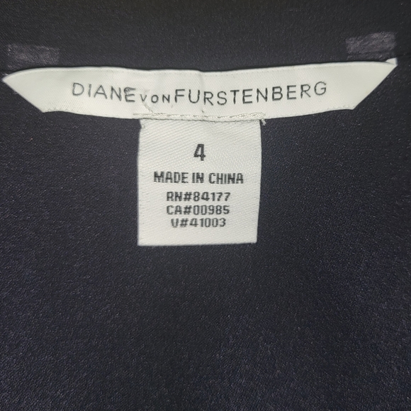 SOLD ❤️Diane von Furstenberg DVF Silk Chiffon Dress. - Picture 7 of 11